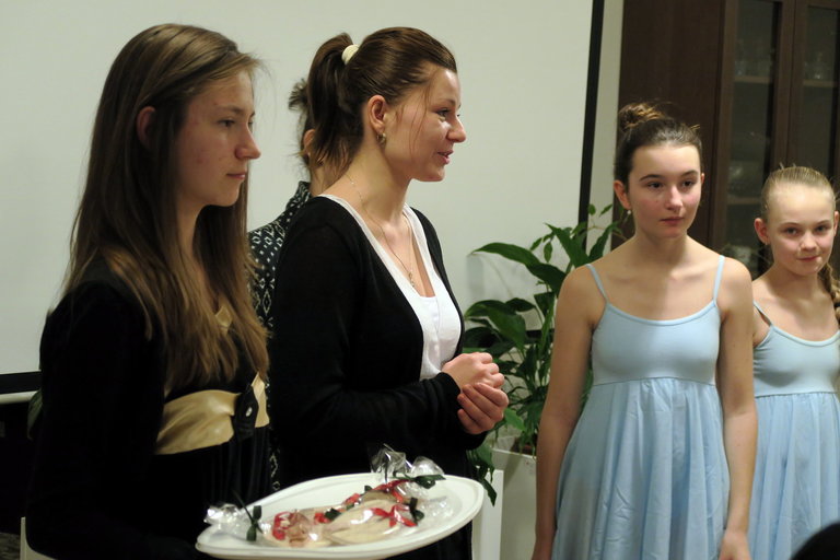 Vystoupení žáků ZUŠ v Domově Harmonie