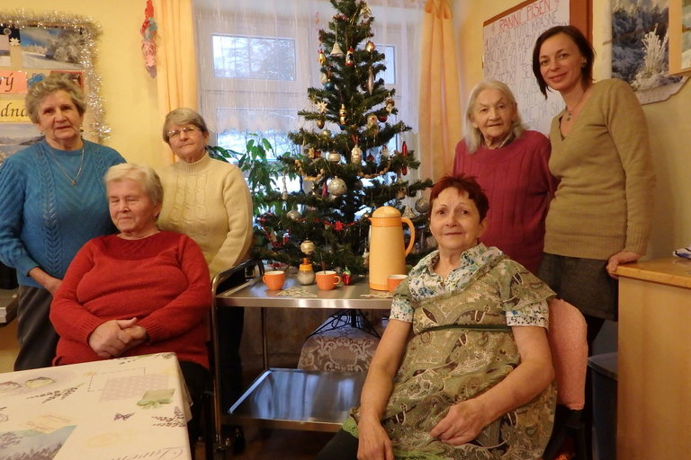 Vánoční setkání ve stacionáři Zahrada 