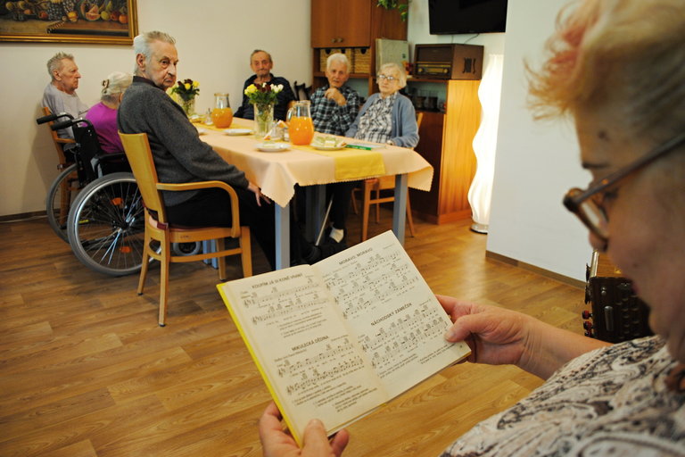 Nový obýváček na Harmonii