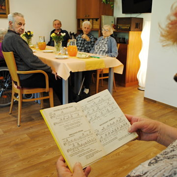 Nový obýváček na Harmonii