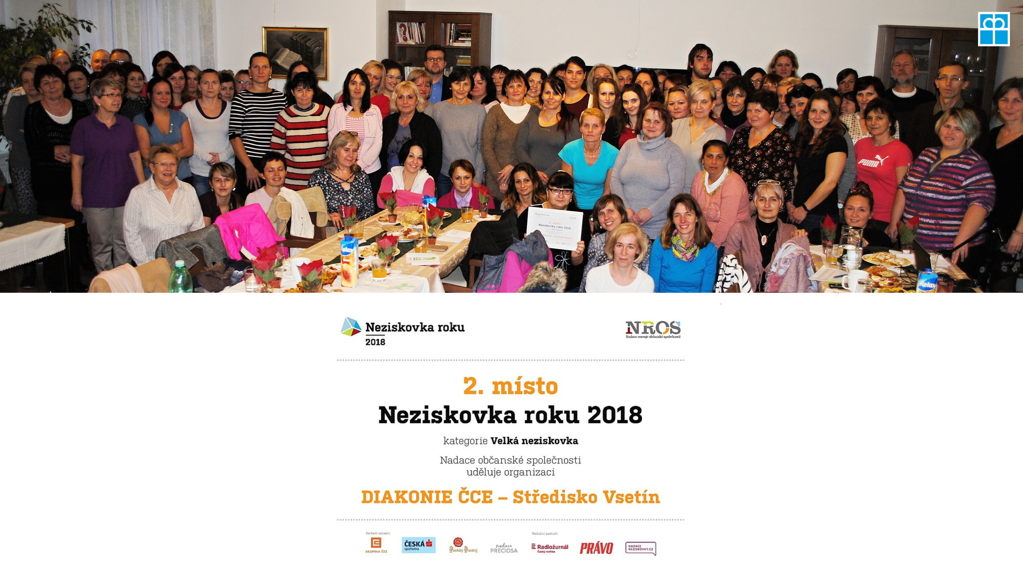 Ani nejlepší procesy nezajistí práci srdcem. Proto mé poděkování míří k zaměstnancům Diakonie Vsetín 