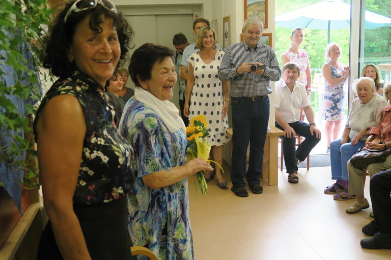 V Domově Harmonie jsme otevřeli Galerii pod střechou 