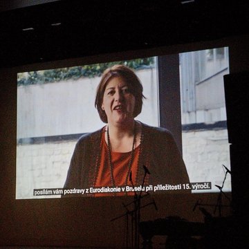 Videopozdrav z Bruselu, z Eurodiakonie 