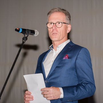 Ke gratulantům se připojil Jan Měrka, firemní i individuální dárce Diakonie Vsetín 