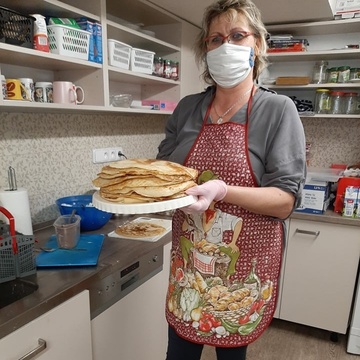 Nakonec jsme nasmažily 78 palačinek!