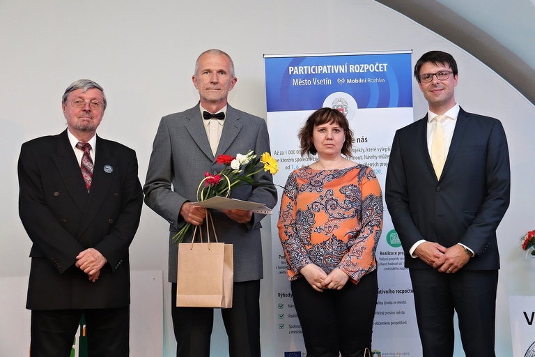 V Křesadlu oceněn náš dobrovolník Václav Pavlůsek!