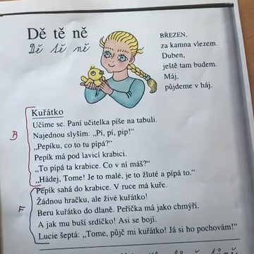 Prvňáčci i v době online výuky pilně procvičovali čtení 