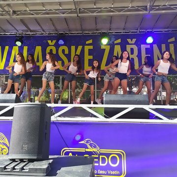 Taneční vystoupení na Valašském záření 