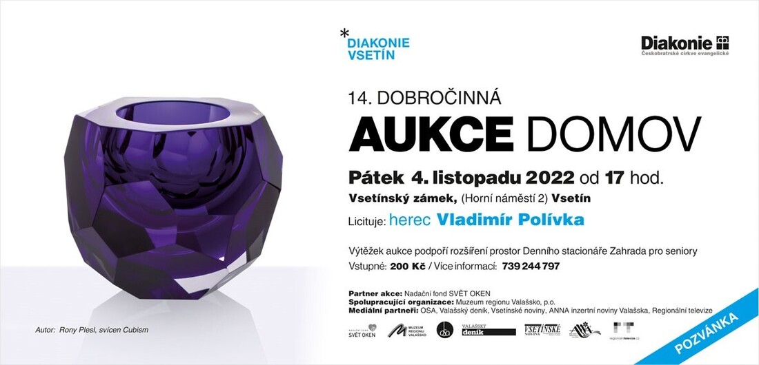 aukce pozvánka