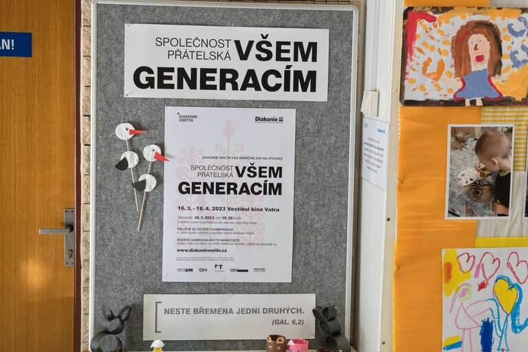 Vernisáž výstavy Společnost přátelská všem generacím