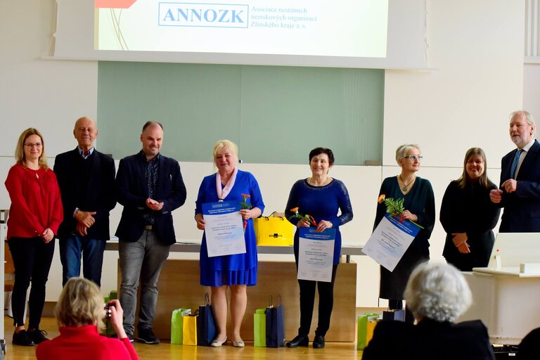 Jana Najtová oceněna v anketě Osobnost NNO ZK