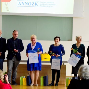 Jana Najtová oceněna v anketě Osobnost NNO ZK