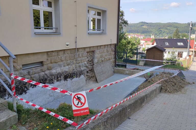 Průběh stavebních prací